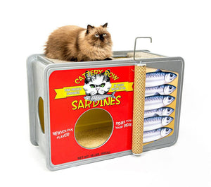Square Paws: Sardine Kitty Cando