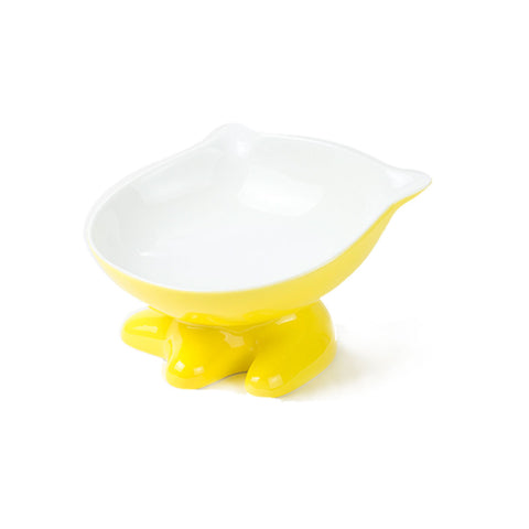 Vivipet ceramic q shop elevated cat bowl