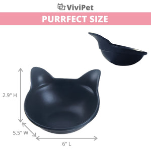 Ceramic Kitty Bowl (*free with $120 in donations)