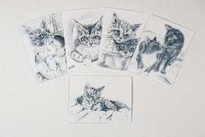 Ember's FIP Angels Note Cards Set B