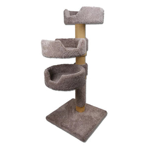 Hybernest Triplex Cat Tower w/(3) Cat Bed