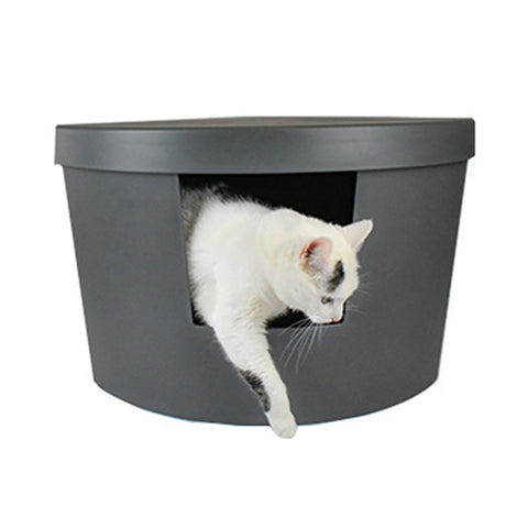 Kitangle Modern Cat Litter Box Corner Kitty ZenByCat