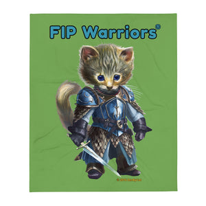 FIP Warriors Throw Blanket